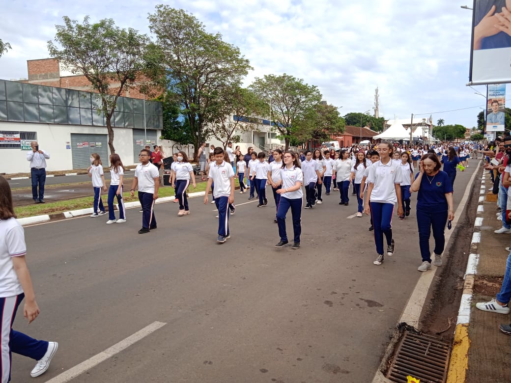 Feg no desfile dos 145 anos de Mogi Guaçu