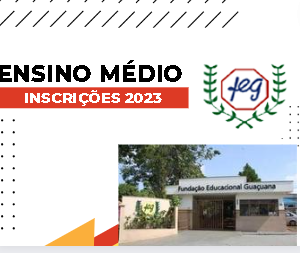 Edital de Inscrições do Ensino Médio para o no letivo de 2023.