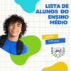 Lista de Alunos do Ensino Médio Manhã e Noite