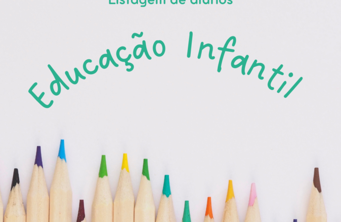 Listagem das Salas de aula da Educação Infantil 2024