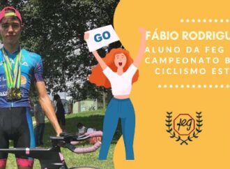 Na torcida pelo aluno: Fabio Rodrigues Braga Junior disputa o Campeonato brasileiro de Ciclismo