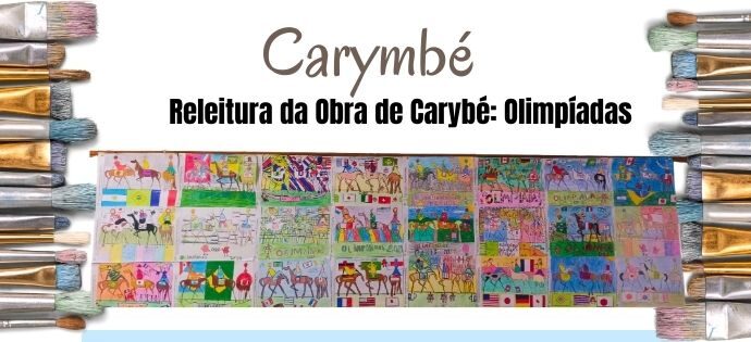 Releitura da Obra de Carybé: Olimpíadas Inspiram Alunos dos 5º Anos A e B